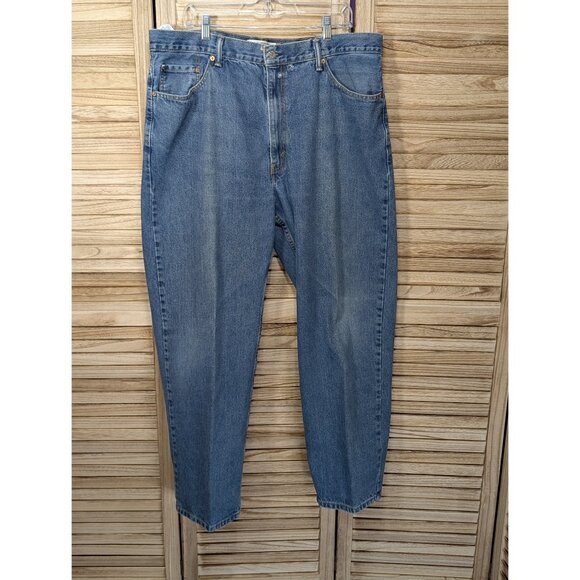 Levi's 550 Classic Blue Denim Jeans Size 42 x 32 - Picture 1 of 12